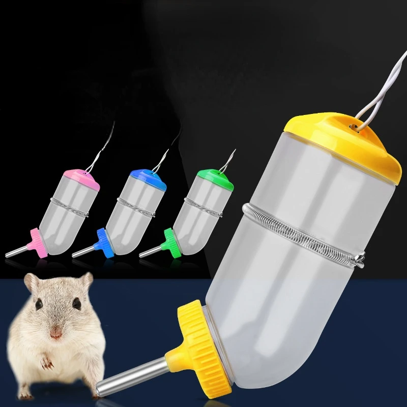 250ml Pet Dog Bird Hamster Hanging Bottle Auto Feeder Rabbit Water Dispenser Hot