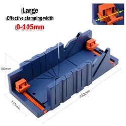 木工および手工芸品用のマイクロソーボックス,高品質のプラスチッククリップ付き,切断用,45/90度