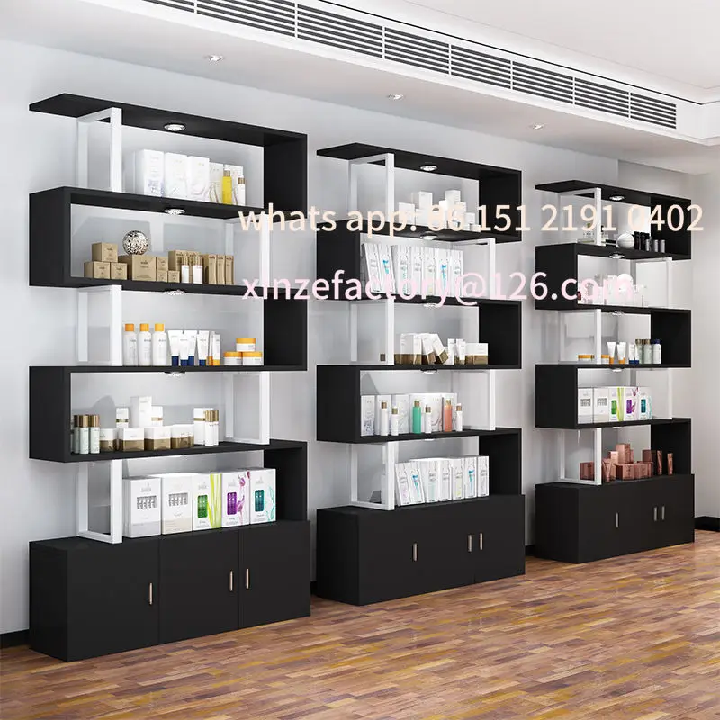 

Customizable Cosmetics Display Cabinet Beauty Nail Art Barber Shop Living Room Supermarket Container Live Room