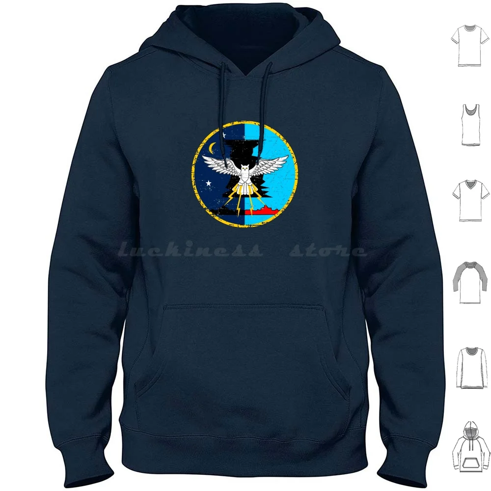 Vma-513 Marine Attack Squadron-Flying Nightmares-Grunge Style Hoodie cotton Long Sleeve Pzd Pzd501 Panzer501 Marine Attack