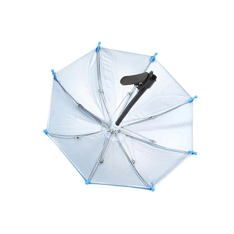 Biegsames Design Auto-Handy-Sonnenschutz Blendschutz mit Clip Handy-Regenschirm Verstellbare Rutschfeste Auto-Handyhalterung – Detail 27