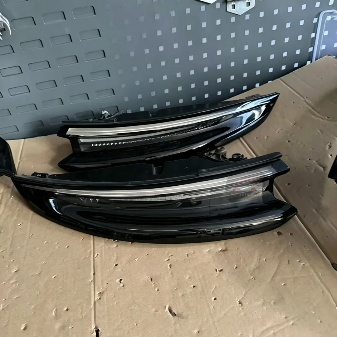 A Set For Porsche 911 991.2 LED Tail Light Assembly Custom Smoked Black Clear Venom Style Plug And Play