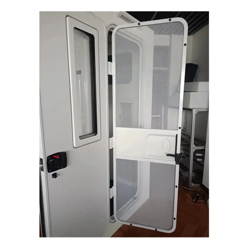 تصميم جديد 620*1750 مللي متر RV دخول الباب سكين نوع متنقل شاحنة التخييم باب المصنعة في الصين