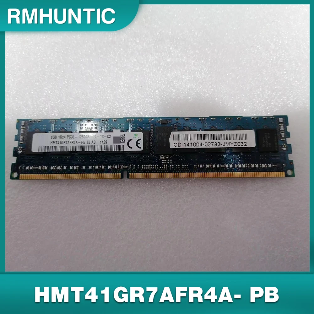 

1PCS 8GB 1Rx4 PC3L-12800R 1600 REG For SKhynix Server Memory HMT41GR7AFR4A- PB