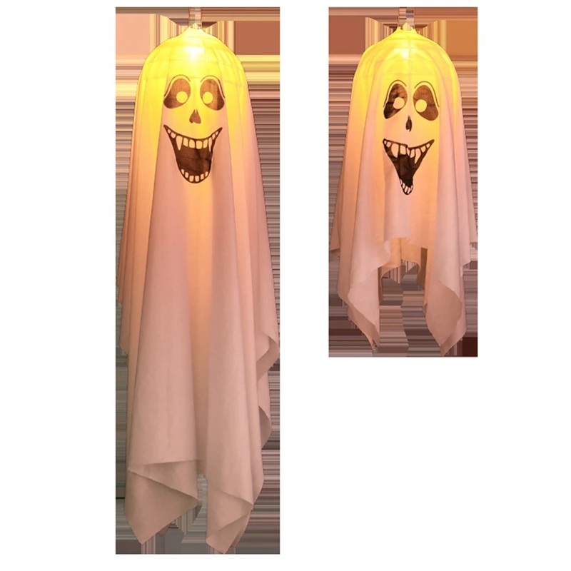 Halloween Ghost Lights, Halloween-decoraties. Buitendecoraties Hangende gloeiende geesten, schattige vliegende geesten