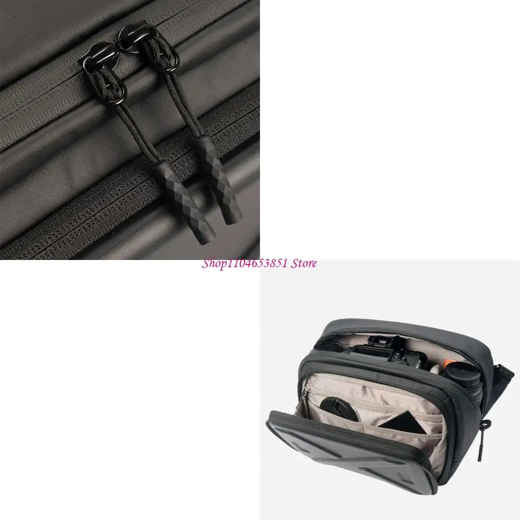 Spacious Camera Organizers Bag With Detachable Shoulder Strap Case For Quick Access To Lens Batteries Accessories 