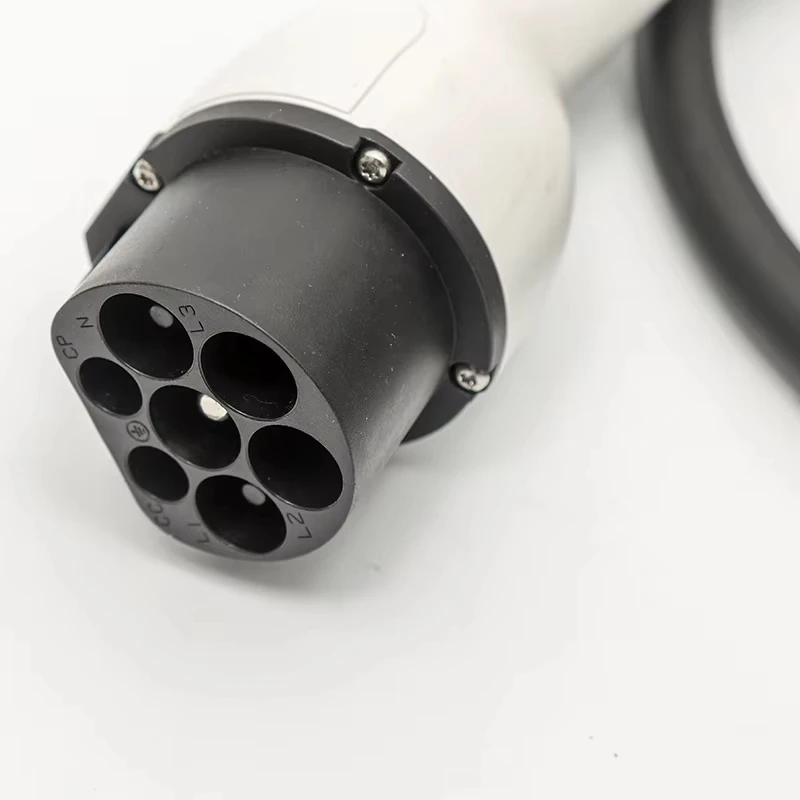 Custom European Standard Portable EV Charger New Energy Post 11KW Output Power for Convenient EV Charging Manufacturing Purpose