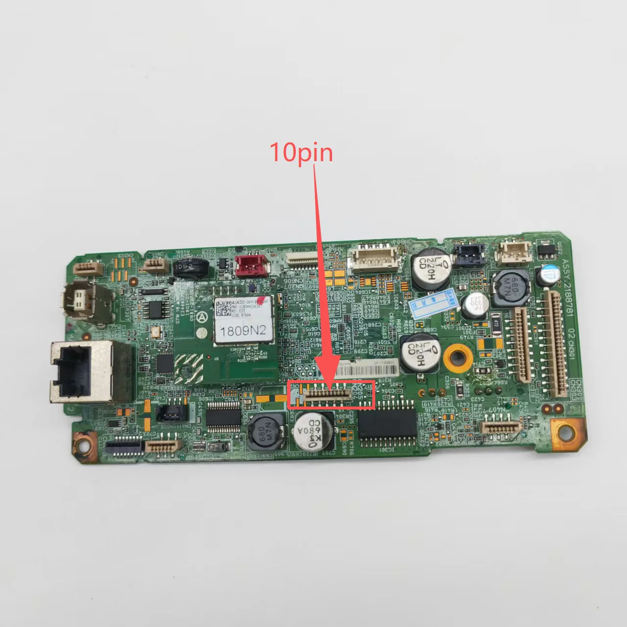 10pin Mainboard Motherboard CG19 Fits For Epson WorkForce WF-2861 WF-2865 WF-2860