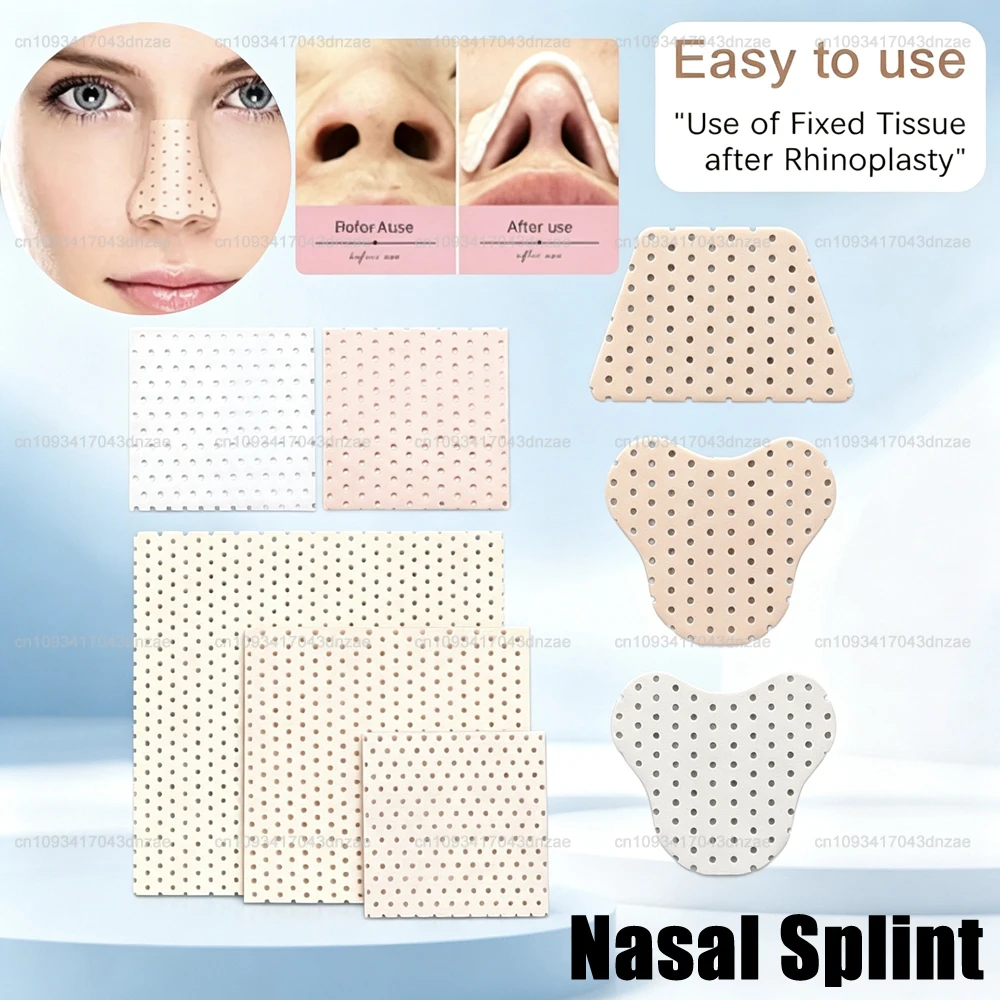 Low Temperature Thermoplastic Nose Splint Nose Job Rhinoplasty Splint Ortho Immobilized Thermoplastic Nose Nasal Fracture Splint