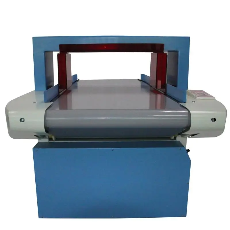 Industrial Metal Detector Machine Leather Toys Rubber Shoes Cloth Bag Textile Fabric Conveyor Belt Broken Detector