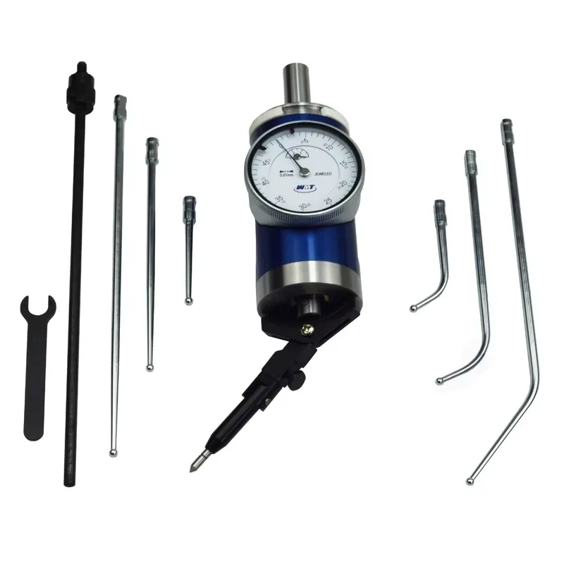 Coaxial centering dial test indicator set 0-3mm center detector milling cutter 0.01 mm precision dial indicator