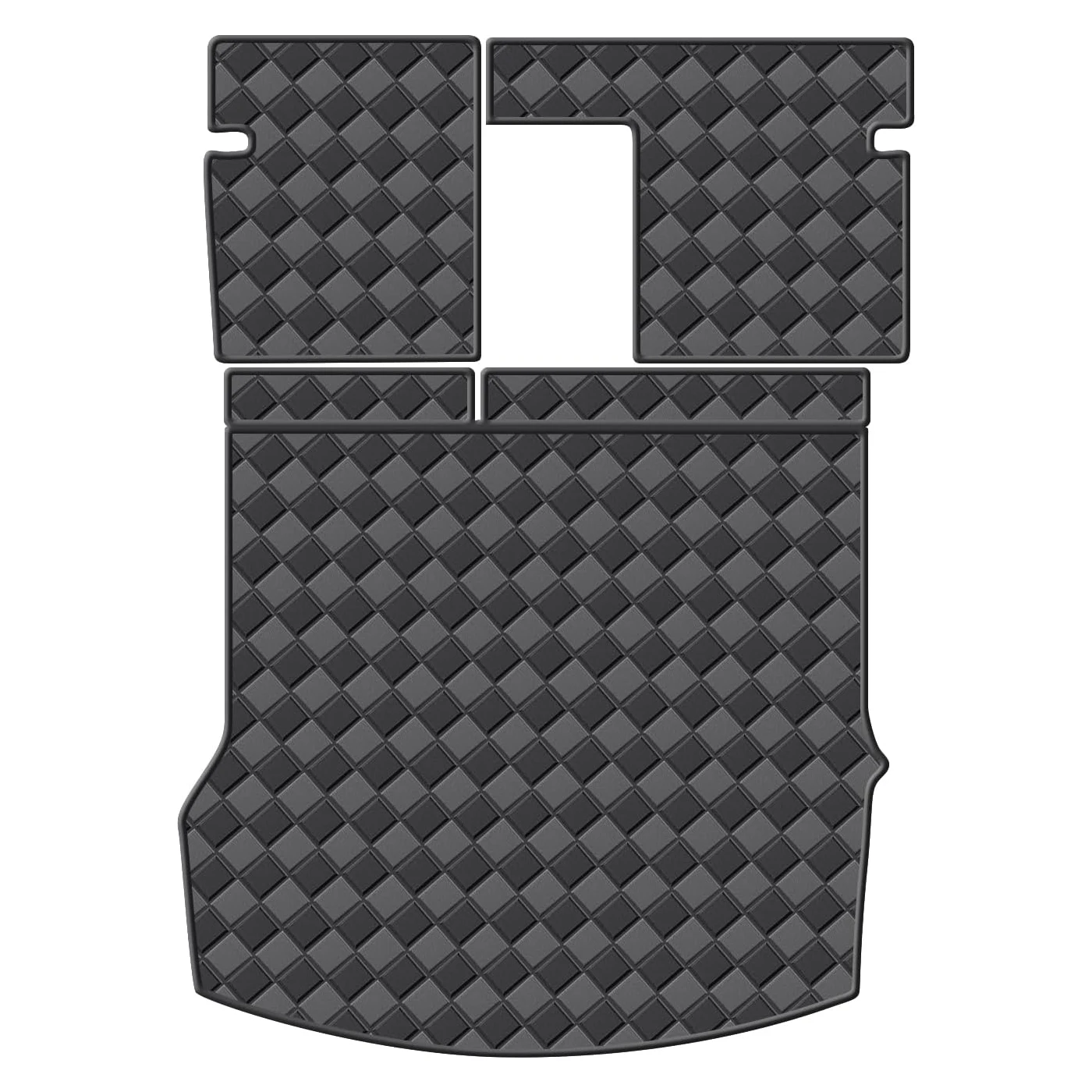 

Car Floor Trunk Cargo Mat for 2021 2025 Polestar 2 waterproof Liner Antiwear Antidirty