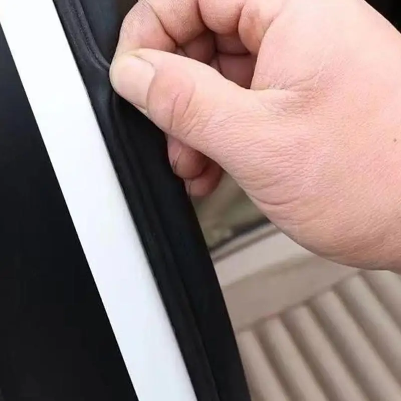 Self Adhesive Soundproof Car Rubber Seal Strip 3-Layer 6 Holes Waterproof for Vehicle Window Door Gap Filling