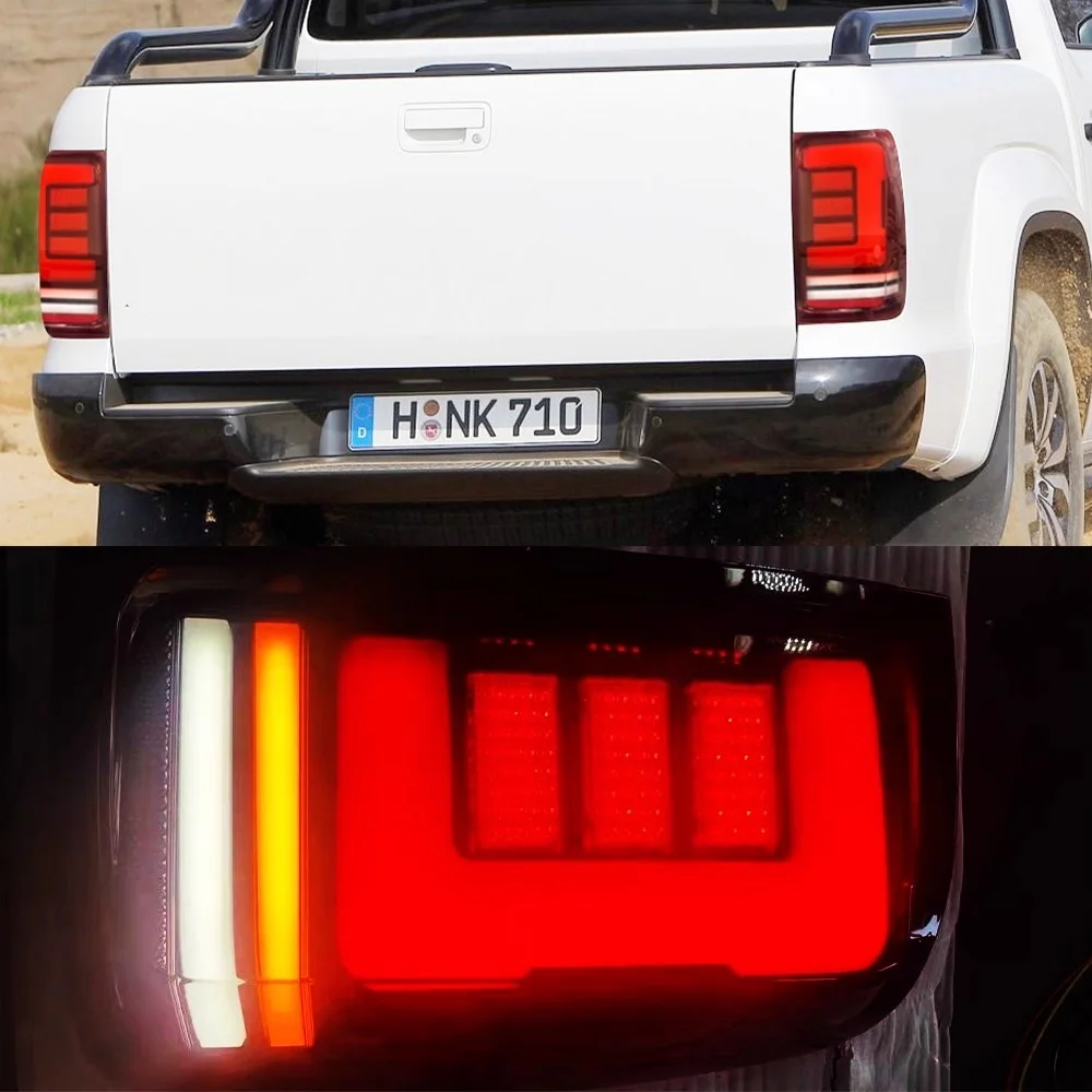

Car LED Taillight For Volkswagen vw Amarok 2008-2020 Modified Brake Tail Lights Dynamic Turn Signal