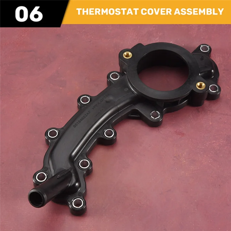 

НОВИНКА-для CHRYSLER 300 2014-2017 2 шт. 5184653AD корпус термостата выход воды 5184653AE 5184653AF 5184653 автомобильные аксессуары