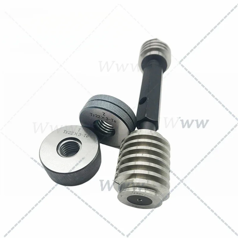 Tr12x3 Tr16x4 Tr20x4 Tr24x5 Tr26x5 Tr28x6 7H 7e LH Trapezoidal Thread Plug Ring Gauge Tr Gauges Spline Screw GO NOGO