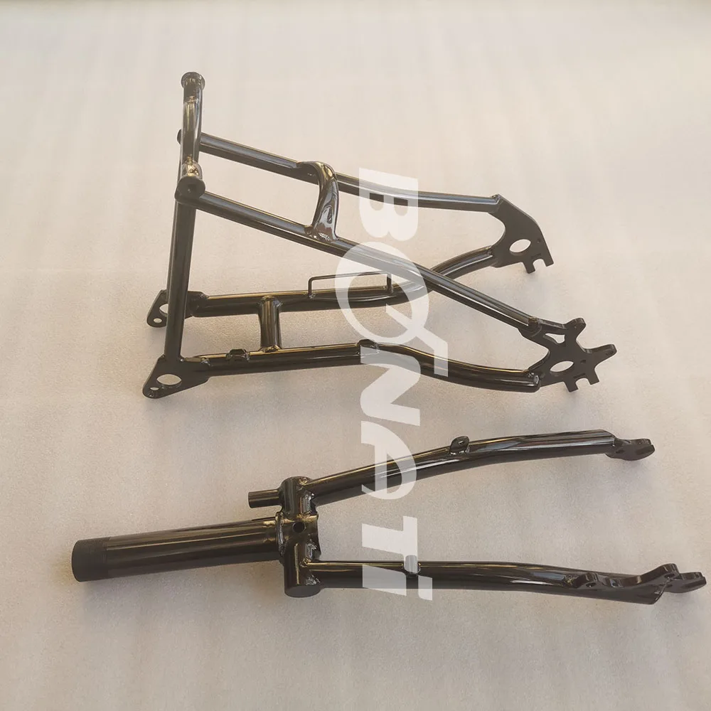Folding Bike Front Fork, Rear Triangle Frame, Disc Brake, Titanium