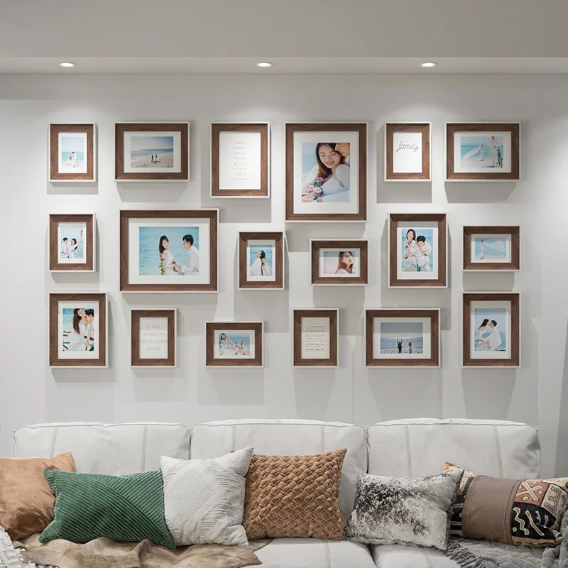 Framed Wall Art Decor Living Room Picture Photo Customize Frames Picture Frames Home Garden Quadro Decorativo Room Decoration