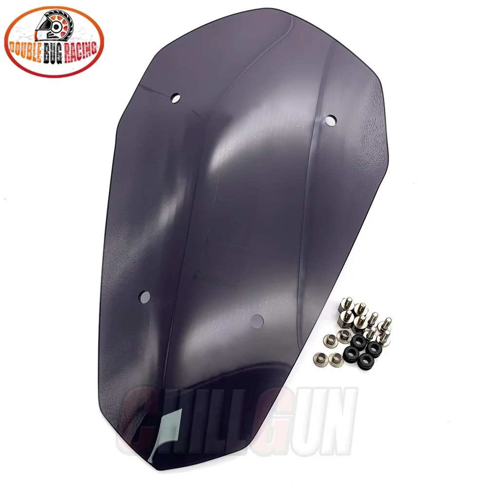 Deflector de parabrisas para motocicleta, parabrisas de pantalla deportiva de turismo para YAMAHA MT07, Tracer 7, 2020, 2021, 2023, 2024, Tracer700