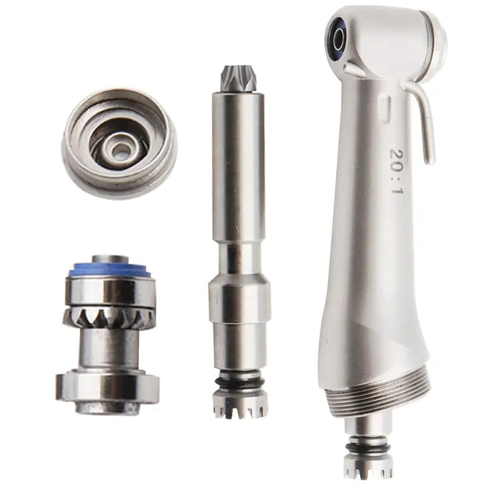 Hot Sale DentalsEquipment 20:1 Reduction Implants Surgery Contra Angle Turbine Low Speed Handpiece WithTeeth Whitening