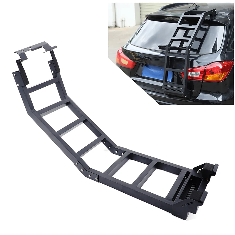 Car Tailgate Ladder Tailgate Rear Door Ladder Climbing Mount Bracket For Mitsubishi ASX RVR Outlander Sport 2011-18 Accessories