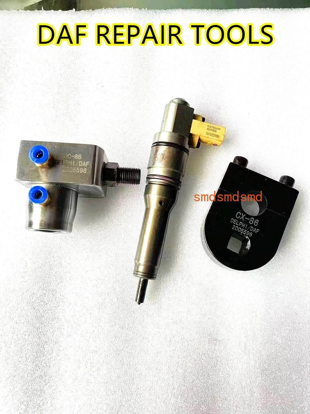 DAF CRIN CRDI Injector Fixture Clamp Adaptor Disassemble Repair Tools