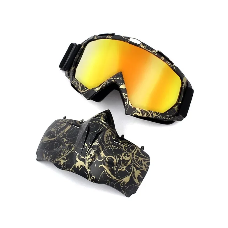 Off-road motorcycle outdoor riding glasses sports windproof sand bicycle men's and women's goggles face mask goggles