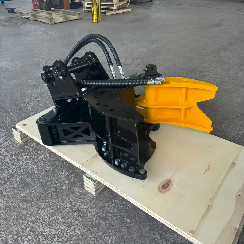 Hydraulic Tree Shearing Machine for 2-25T Excavators Hardox450 Material Pruning Shears & Wood Cutter