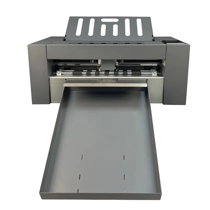 2026 HY370DL Die Label Cutter | Servo Motor | A3+ Auto Feeder | Adhesive Sticker Cutting Machine with Pro Wheel Creasing To