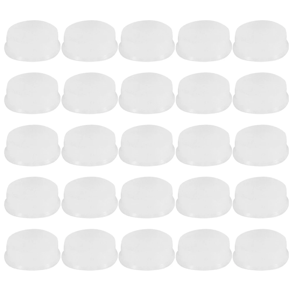

24pcs Flute Plugs Transparent Silicone Accessories for Flutes Repair Parts Long Hole Covers Instruments Protective Tool Easy