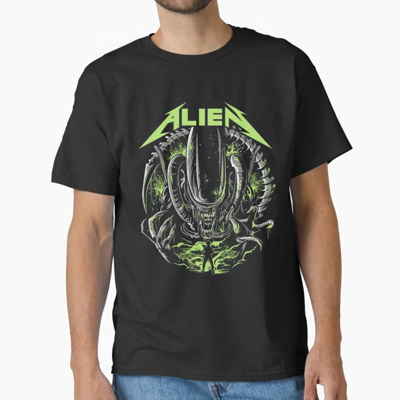 

80s vintage Horro movie Alien Ellen Ripley Hells warrior Sacry Space monster hunter Xenomorph gift T-shirt Large size Tops S-6XL