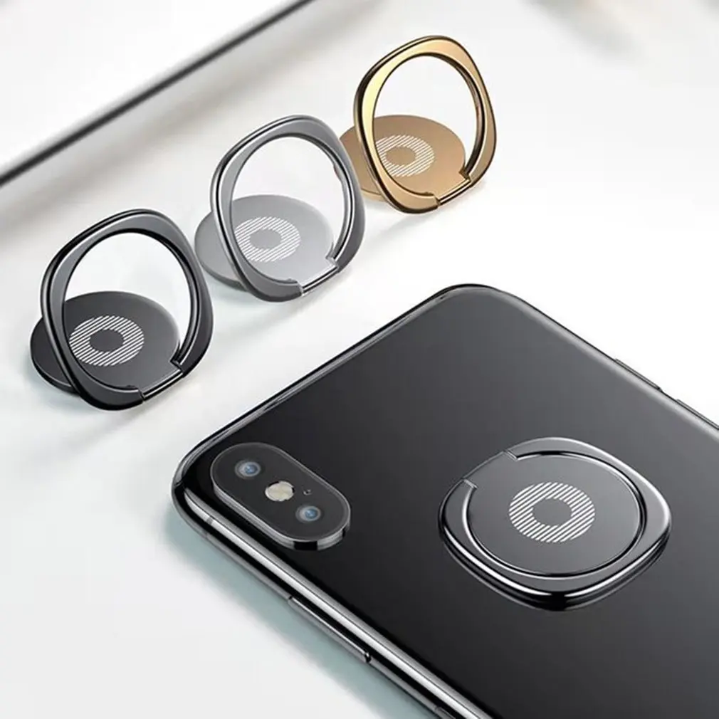 Finger Ring Holder Magnetic Phone Holder For pocophone F1 Doogee  Luxury Rotatable Finger Ring Mobile Phone Holder Stand Grip