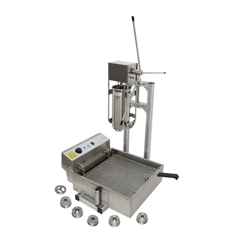

Multifunctional different nozzle Latin fruit machine, electric fryer fritter machine