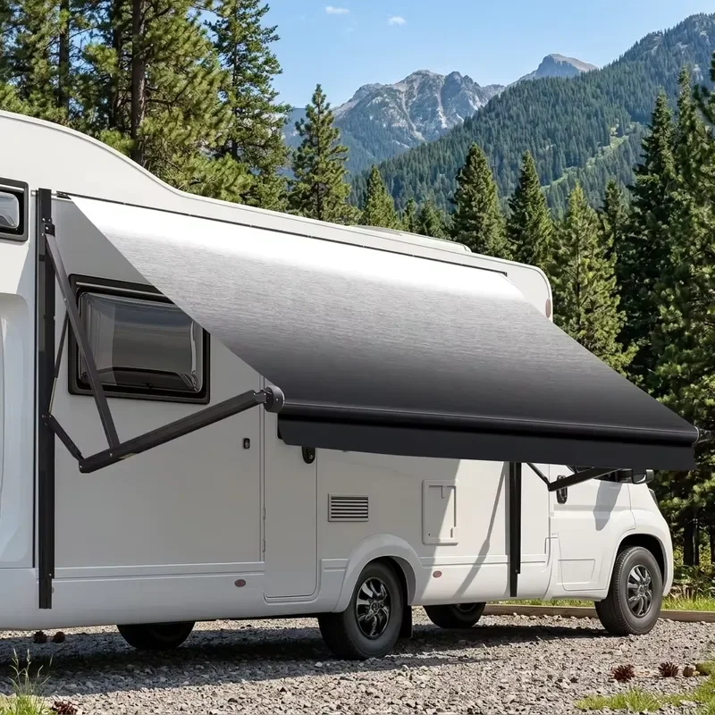 Выдвижной тент Awnlux 5700C из алюминиевого сплава для автодомов, караванов, кемперов и фургонов