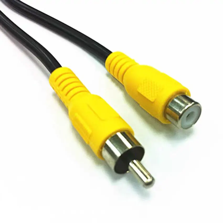 1/5/10 PCS RCA 1m RCA Male to 1 RCA Female Audio Video Extension Coaxial Cable for HDTV