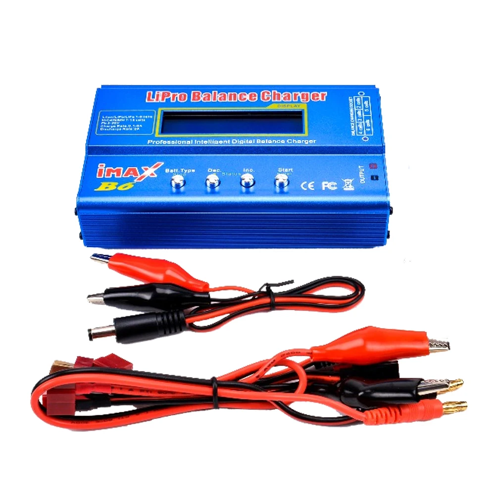 LCD Screen Digital  iMAX B6 RC Lipo NiMh Battery Balance Charger Discharger