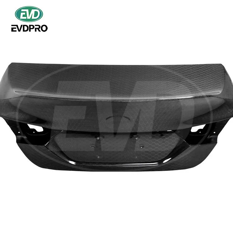 

For Toyo Camry 2018 Csl Style Honeycomb Carbon Fiber Rear Trunk