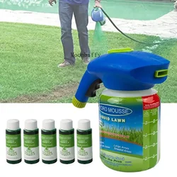 Hot Sale Green Grass Lawn Spray Household Seeding System Liquid Spray Seed Lawn Care Grass Shots