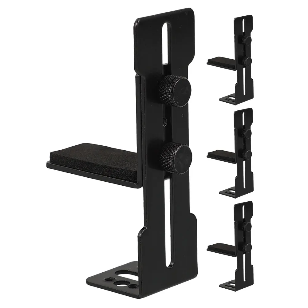 

4 Pcs Graphics Card Bracket Gpu Sag Computer Fan Connection Anti Black Adjustable Holder