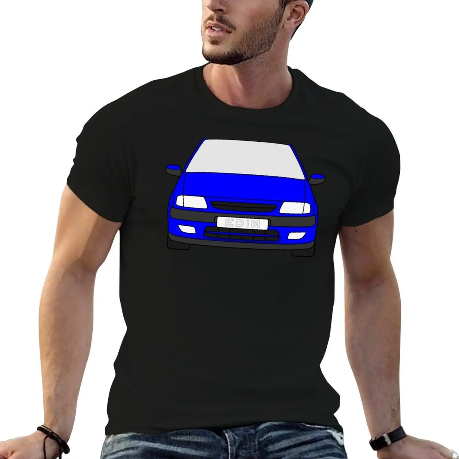 

Citroen Saxo VTS VTR 1996-1999 light blue color T-Shirt cotton t shirt man man t shirts for men T-Shirt