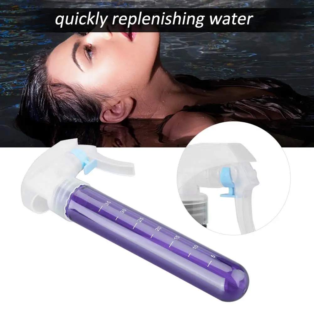 Transparente, farbenfrohe Hochdruck-Sprühflasche, tragbares Mini-Daumen-Design für Schönheitssalon-Werkzeuge – Detail 1