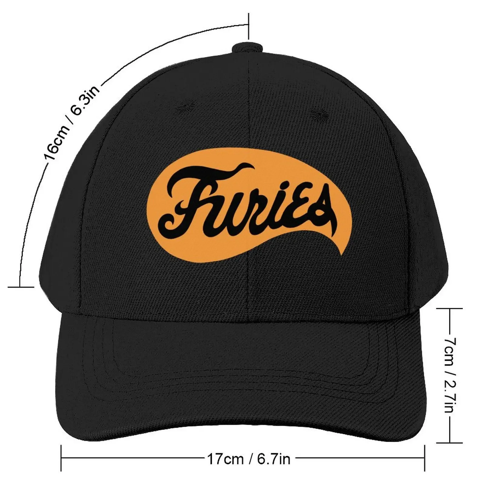 The Baseball Furies Gang Baseball Cap Designer Hat Vintage Luxury Woman Men's