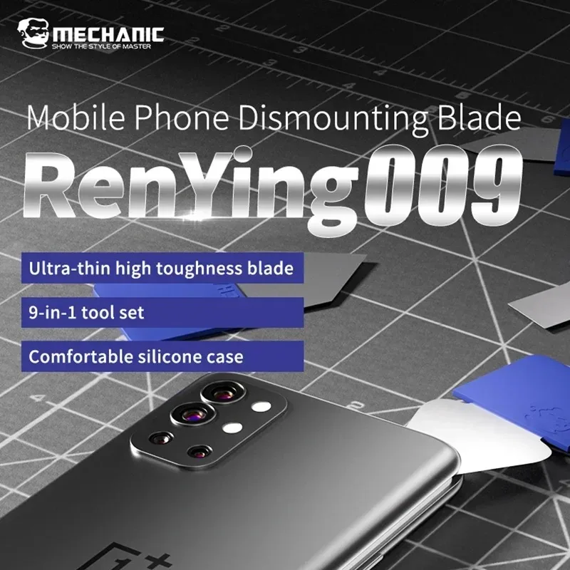 MECCANICO Lama per rimozione colla affilata Riparazione del telefono e smontaggio Lama per taglierina Strumento di smontaggio schermo LCD per IPhone IPad Android