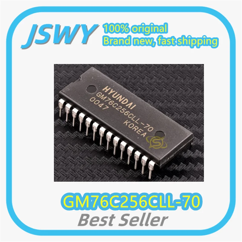 

(10/50pcs) GM76C256CLL-70 GM76C256 DIP-28 Memory Chip In stock, fast shipping, genuine product