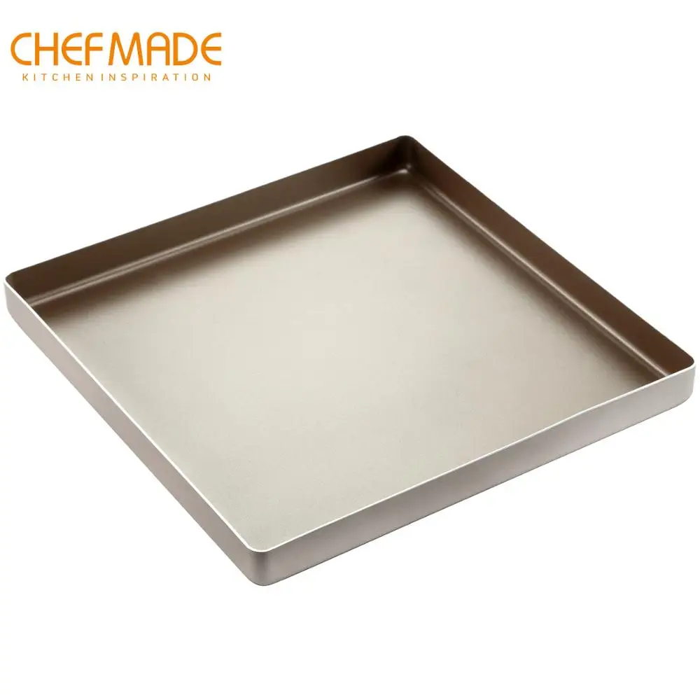 CHEFMADE 11-Inch Square Cake Pan, Non-Stick Deep Dish Bakeware Baking Accessories Panela Antiaderente Tools