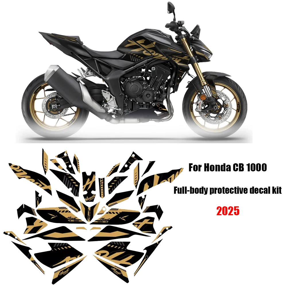 CB1000 Hornet Full-body protective decal kit For Honda CB 1000 Waterproof and scratch-resistant Paint protection stickers 2025