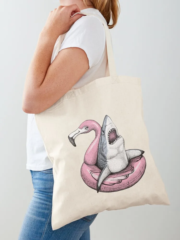 

Pool Shark - Ahhh Time to Relax Tote Bag Large bags for women tote bag canvas Women's shopping bag shopping cart bags