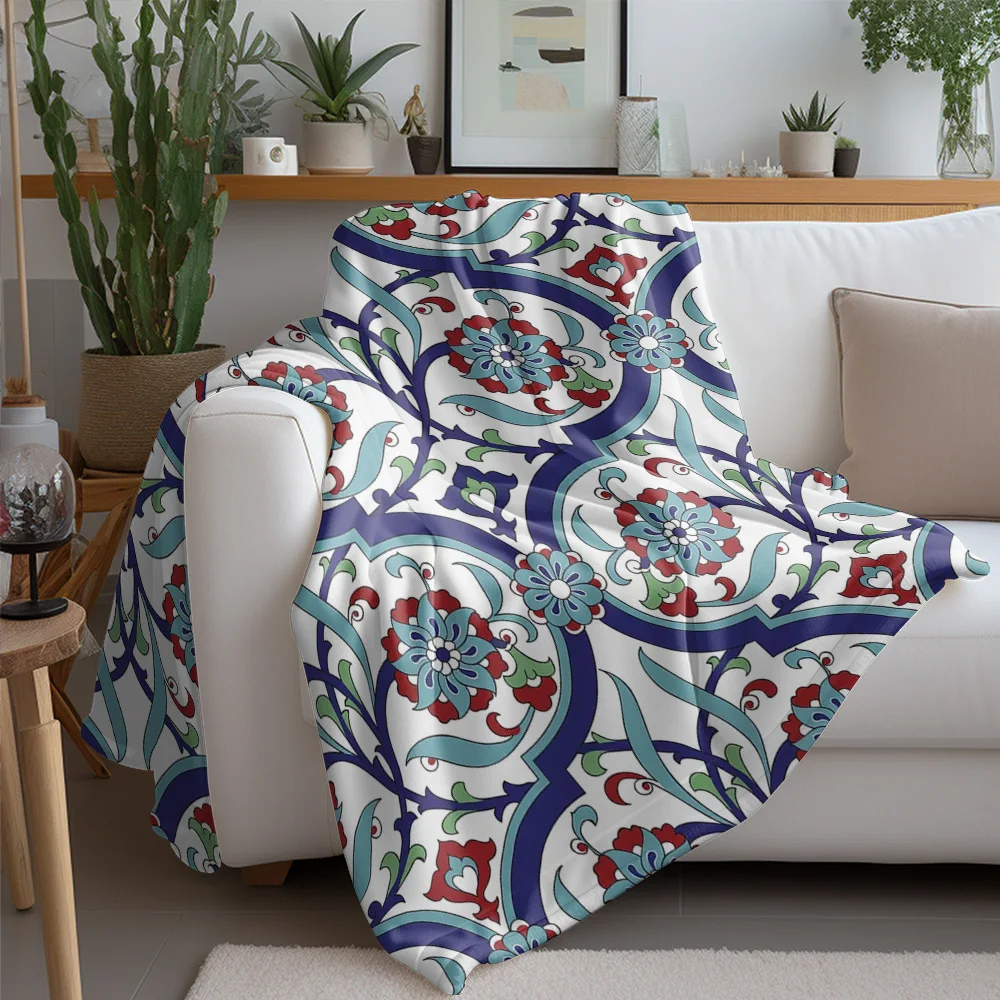 غطاء وسادة من بلاط إزمير التركي غطاء سرير أريكة غطاء وسادة مزخرف هدية من المنسوجات المنزلية #2