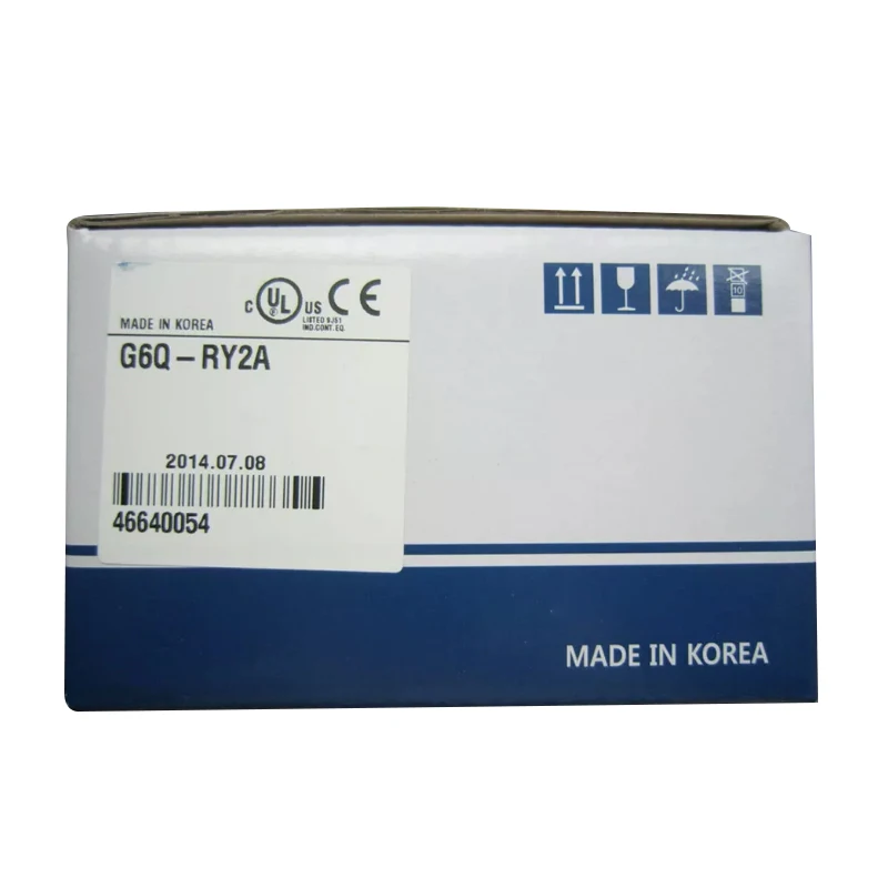 

Совершенно новый и оригинальный программируемый контроллер ПЛК цифрового ввода G6Q-RY2A