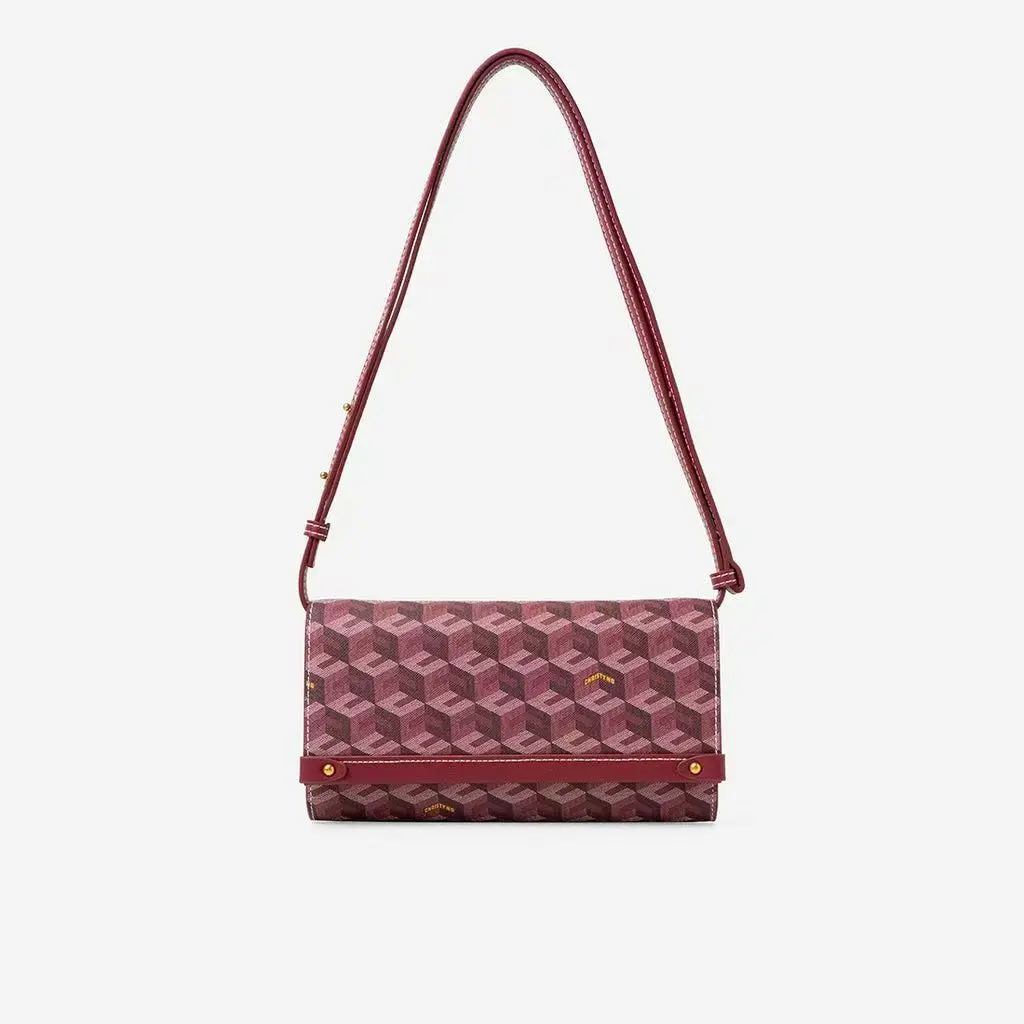 

2026 New Fashion Versatile Single Shoulder Crossbody Bag Women Simple Casual Handbag High-End Sensation Design Bag